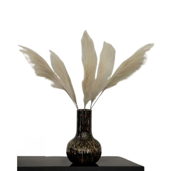 Kunstbloemen Solo - Crème - Pampas Plumes - x 6 - 115cm