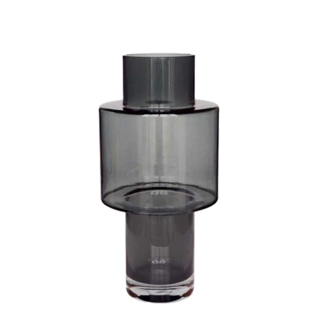 Vaas glas Juba M - H40 W20 - Grey