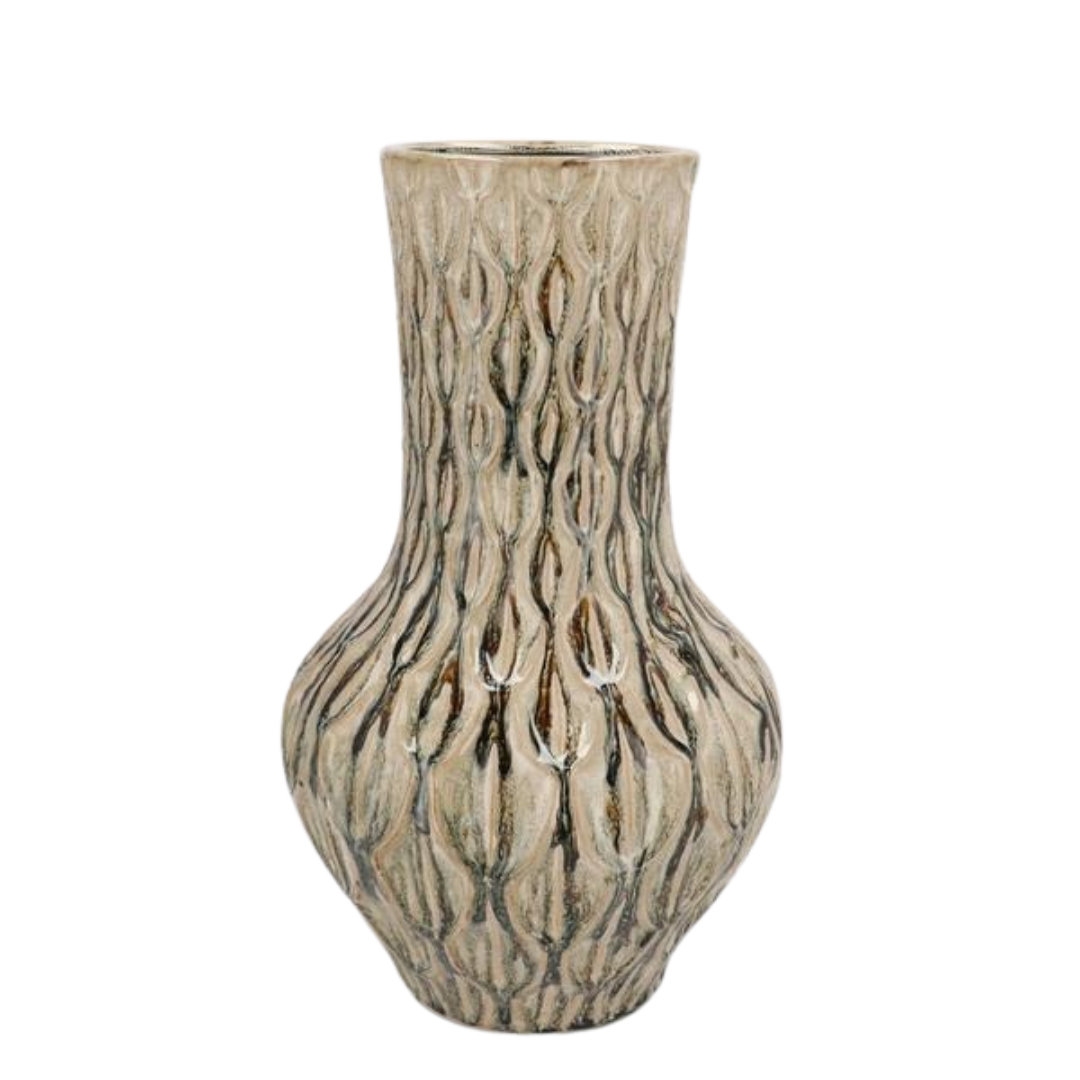 Vaas steen M - Boa Green