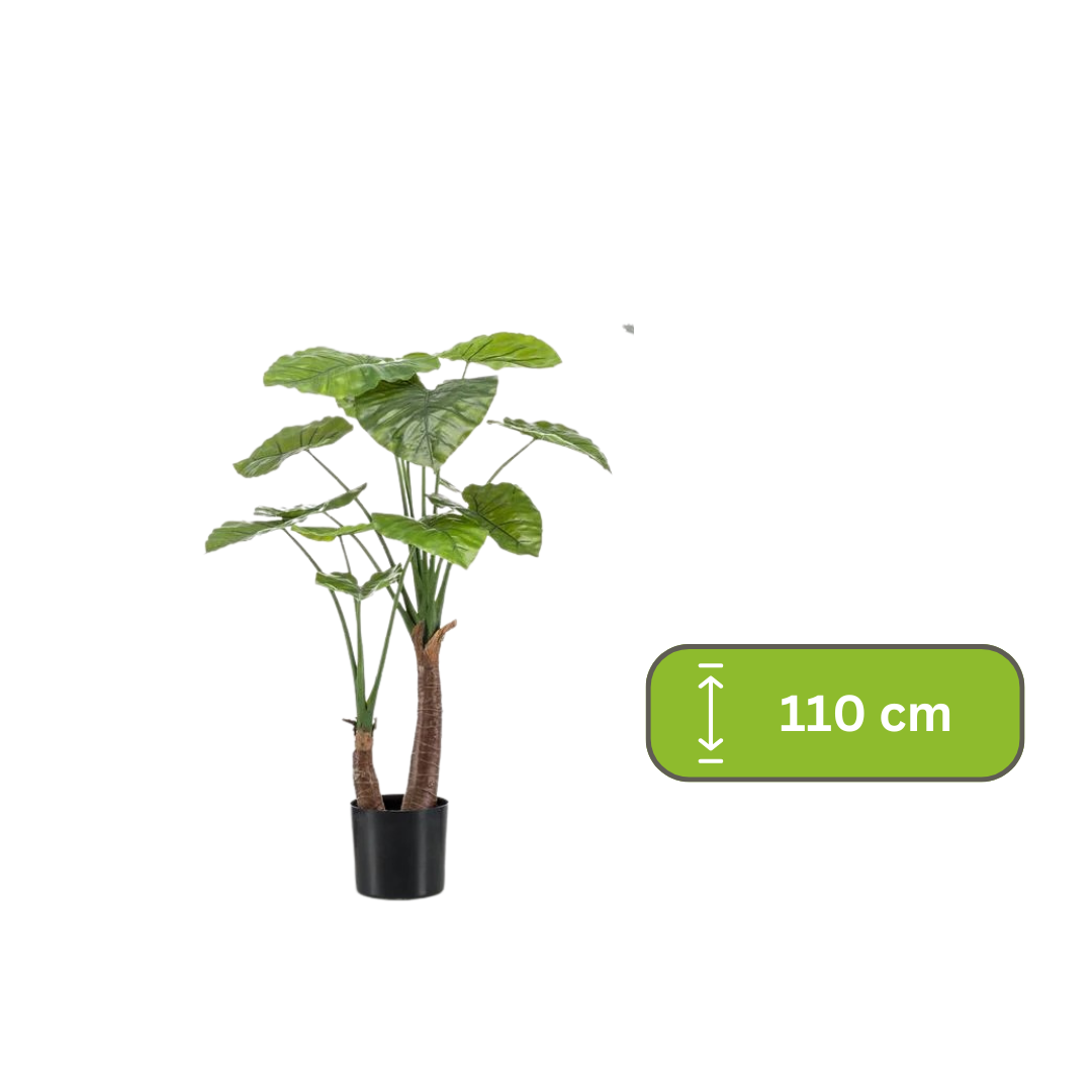 kunstplant - Alocasia - Olifantsoor - 110cm