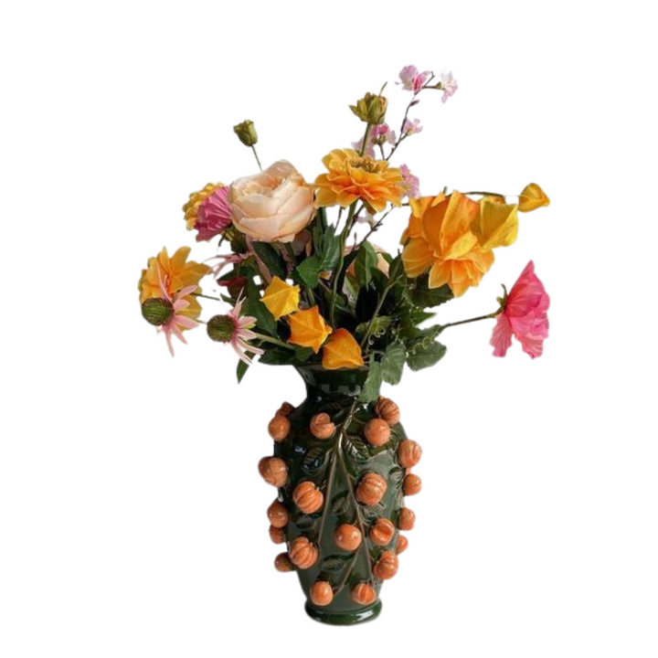 Kunstbloemen - Boeket L - Orange Summer - 80cm