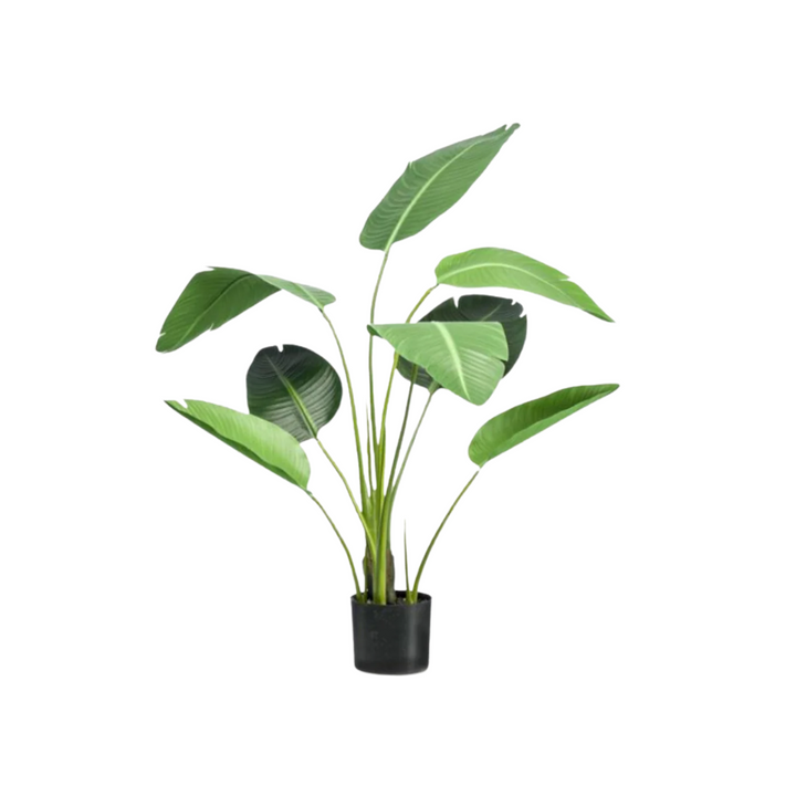 Kunstplant - Strelitzia nicolai - Paradijsvogelbloem