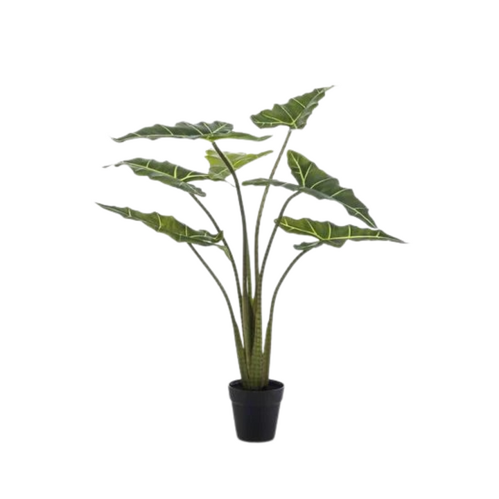 Kunstplant - Alocasia Frydek - Olifantsoor - 100 cm