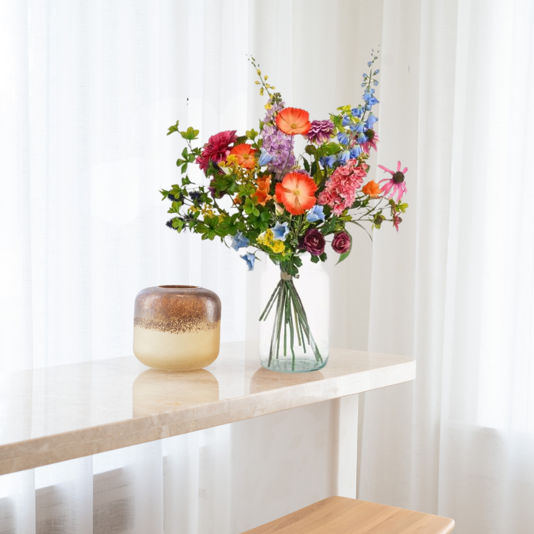 Kunstbloemen - Boeket XL -  Electric Love