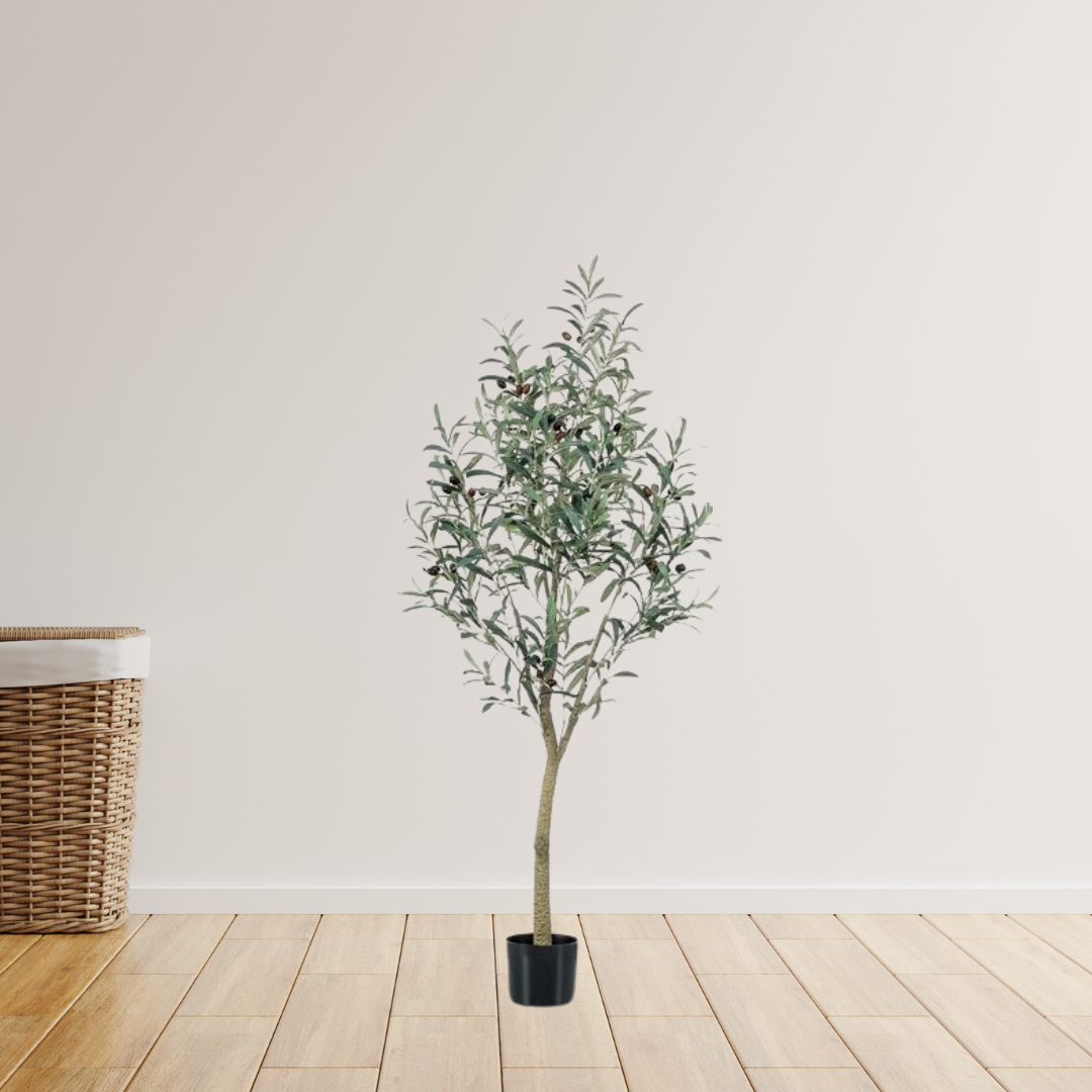 Kunst Olijfboom -  Olea europaea - Olijfboom - 140 cm