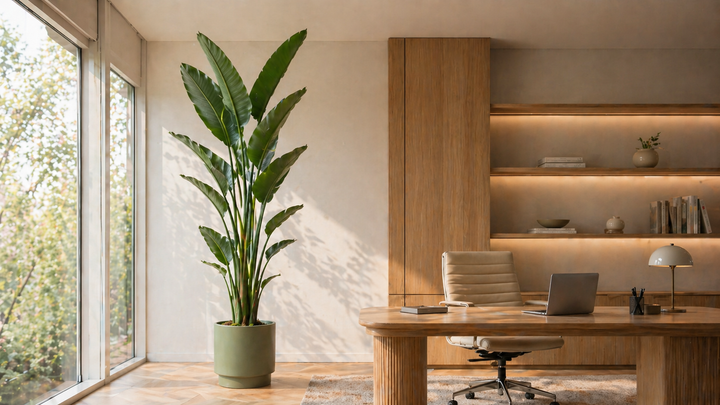 Strelitzia Augusta - Ø30 - 180cm - Paradijsvogelplant