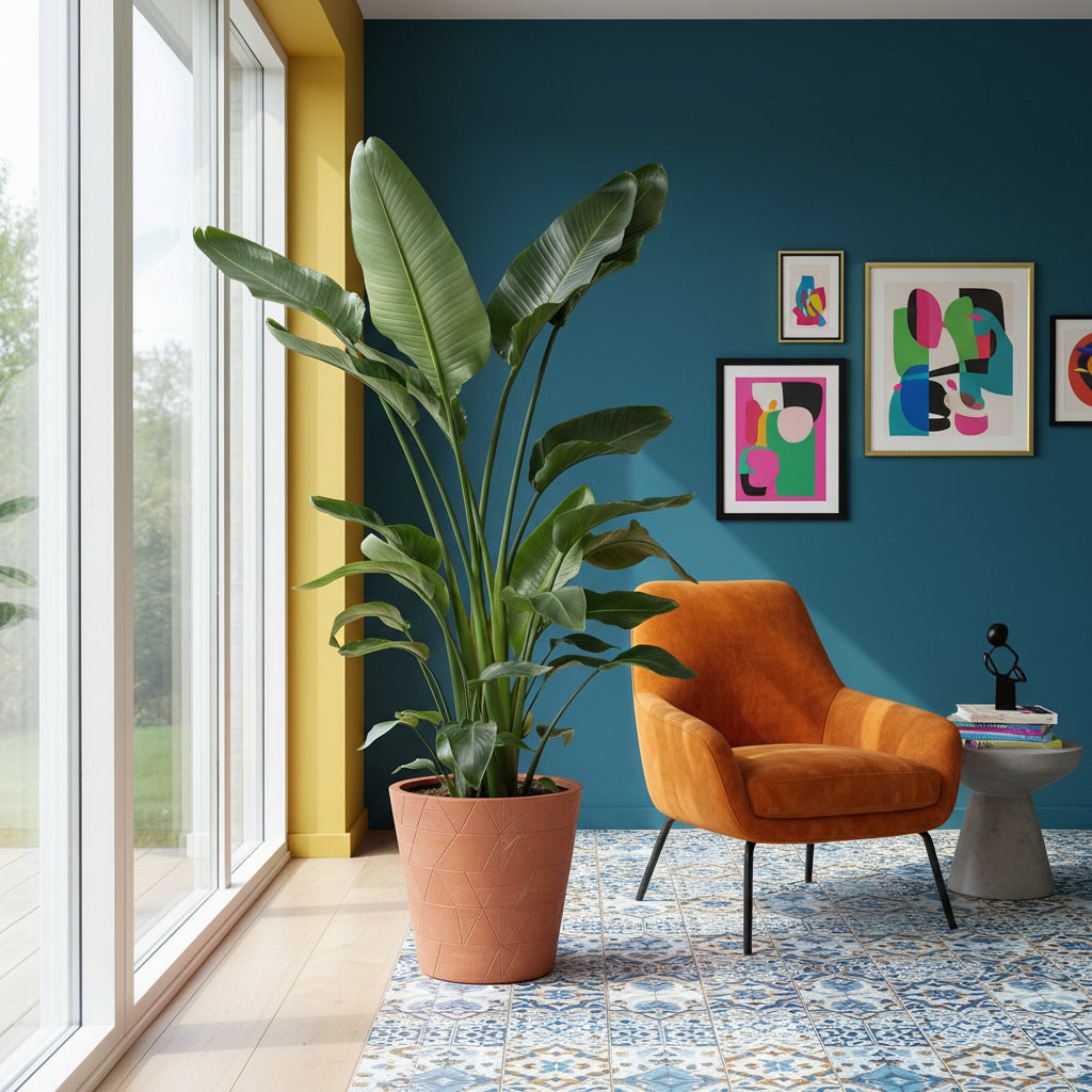 Strelitzia Nicolai - Ø27 - 200cm - Paradiesvogelblume