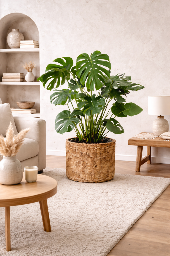 Monstera Deliciosa - Ø21 - 80cm - Gatenplant - Kamerplant