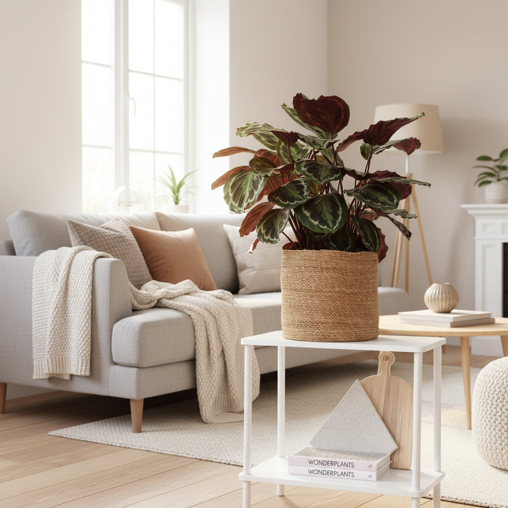 Calathea Medaillon - 80cm - Plante paon - Acheter une plante d'intérieur