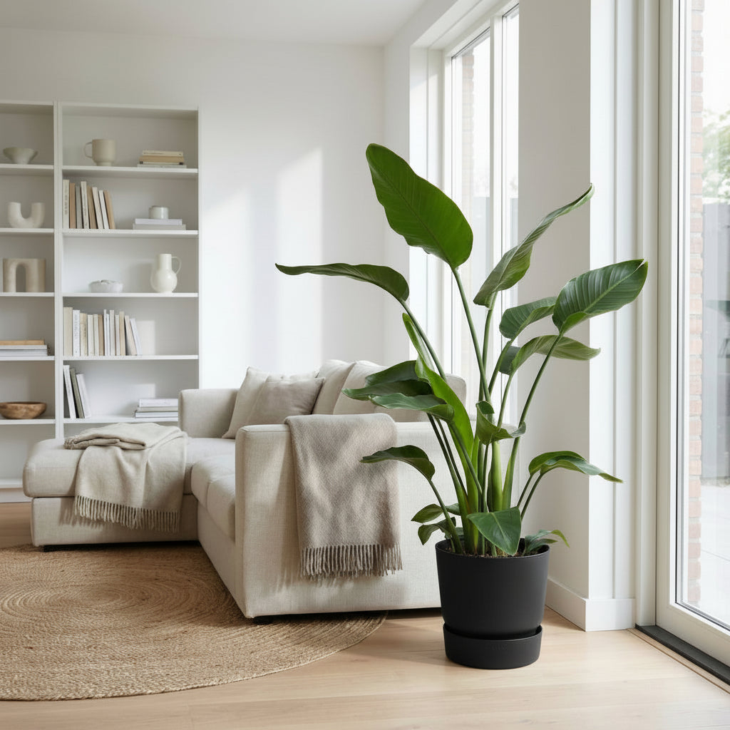 Strelitzia Nicolai - Ø24 - 150cm - Paradijsvogelplant