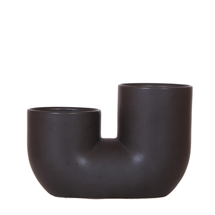 Tube sierpot - Black - Bloempot Kamerplant - Plantenpot