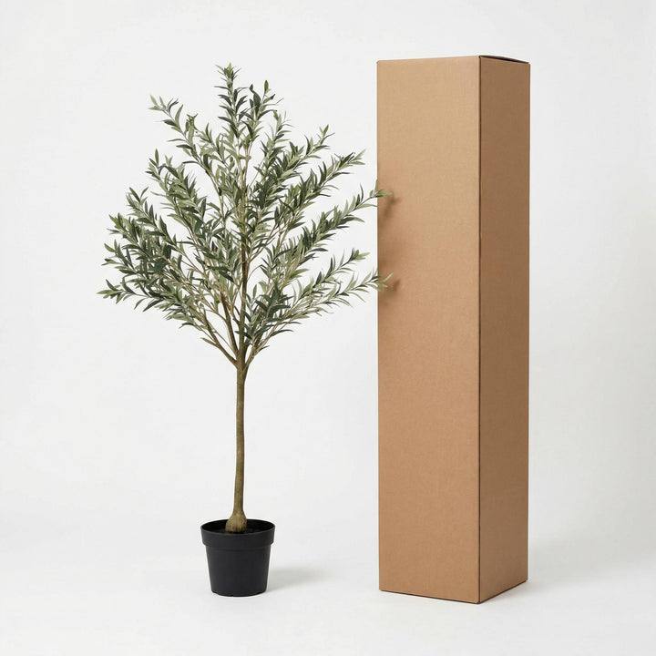 Olivier Artificiel - 172cm - Plante Artificielle Intérieur