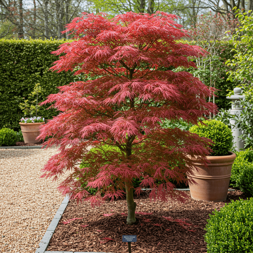 Érable japonais Beni Maiko - Rouge - 70cm - Acer Palmatum Extérieur