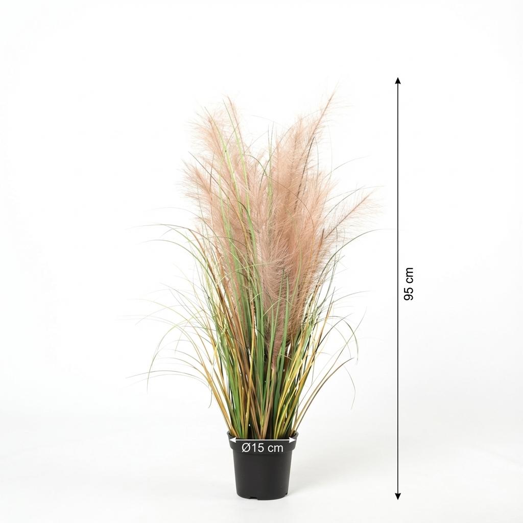 Roseaux des sables - 95cm - Plante artificielle - Fausse plante d'intérieur
