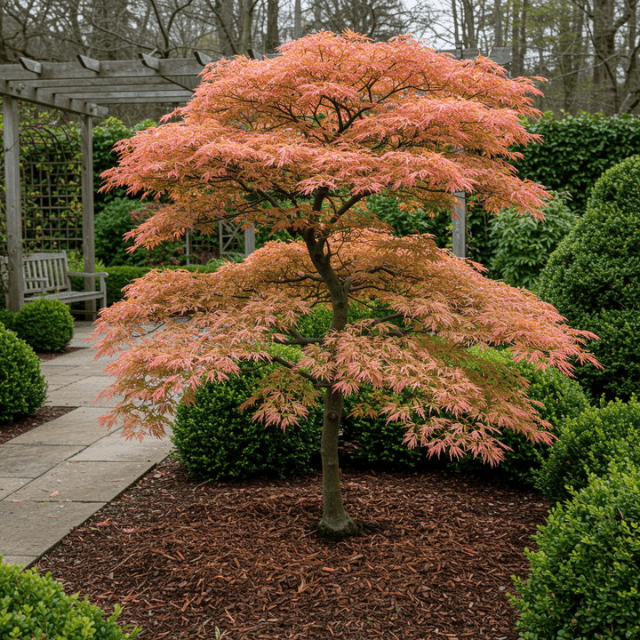 Japanischer Ahorn Lyoshi - Rosa - 70cm - Acer Palmatum Outdoor