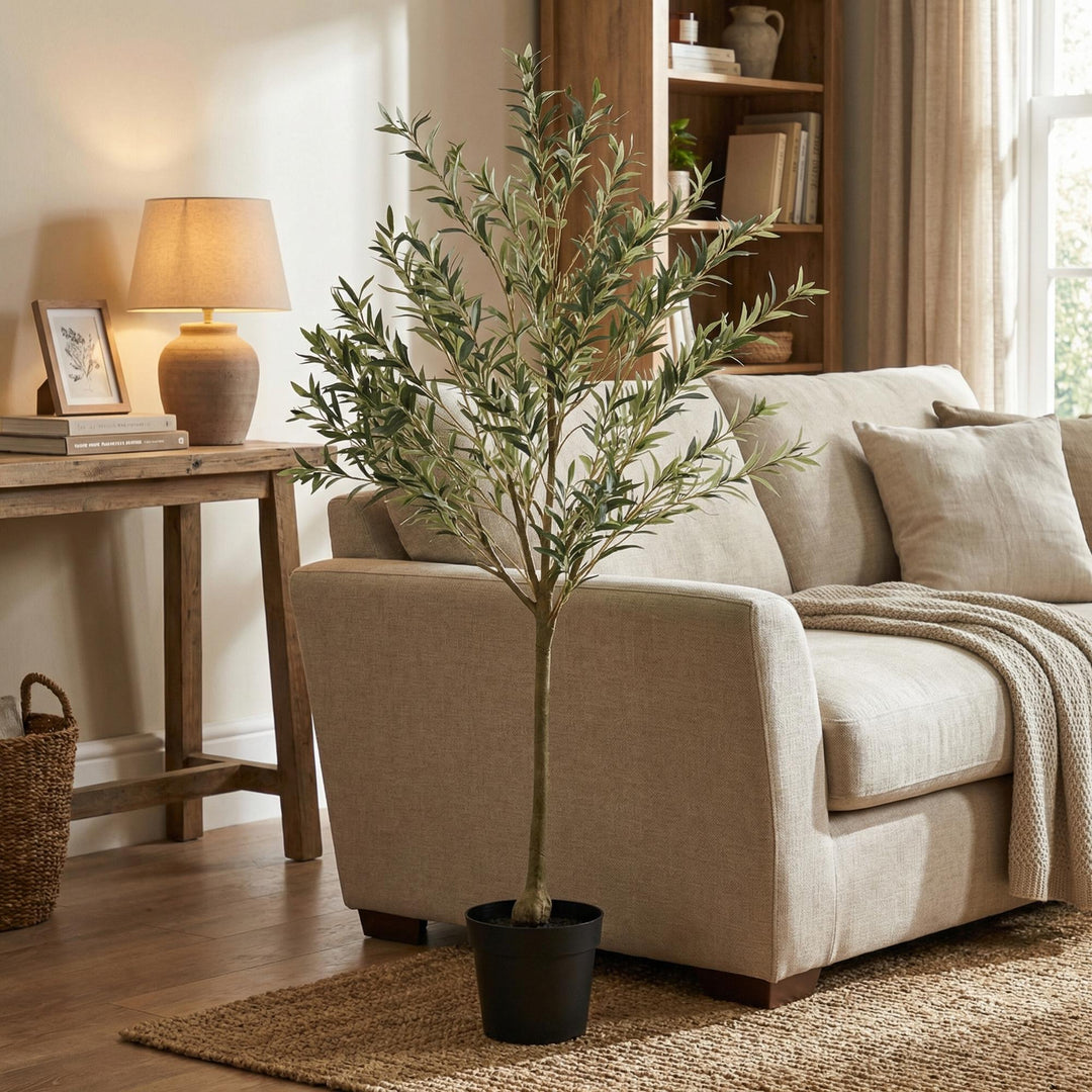 Olivier Artificiel - 172cm - Plante Artificielle Intérieur