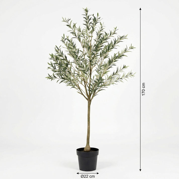Olivier Artificiel - 172cm - Plante Artificielle Intérieur