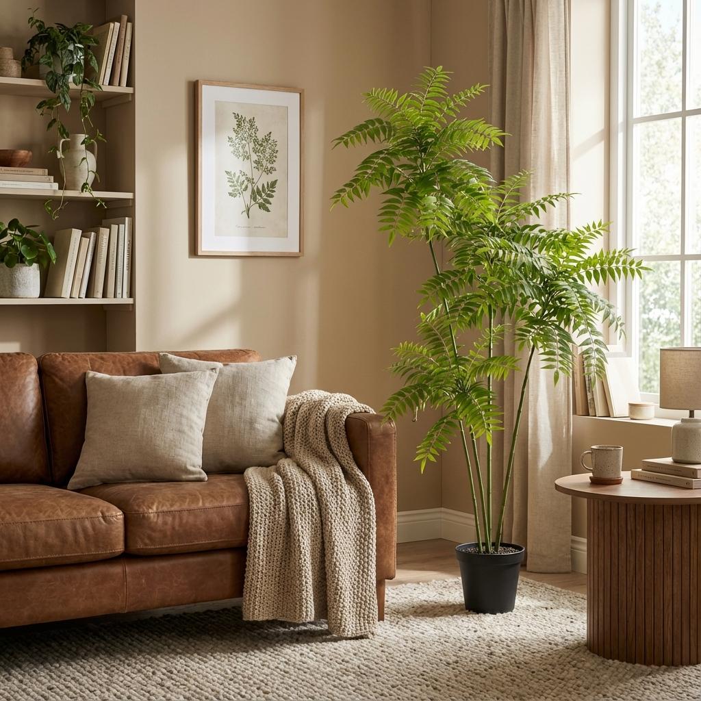 Mahonie - 185 cm - Kunstpflanze - Nachbildung Pflanze Interieur