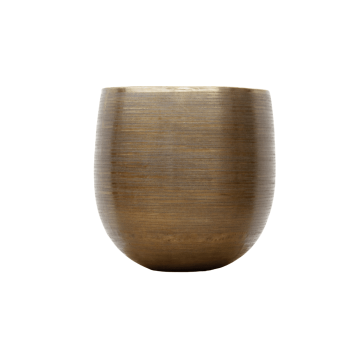 Rowen or - 60x62 cm - Cache-pot décoratif - Pot de fleurs