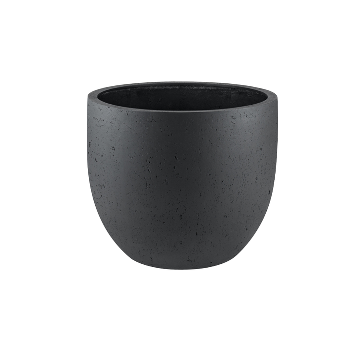 Pot Grigio New Egg Anthracite - D55 x H46 - Pot de fleurs Plante d'intérieur