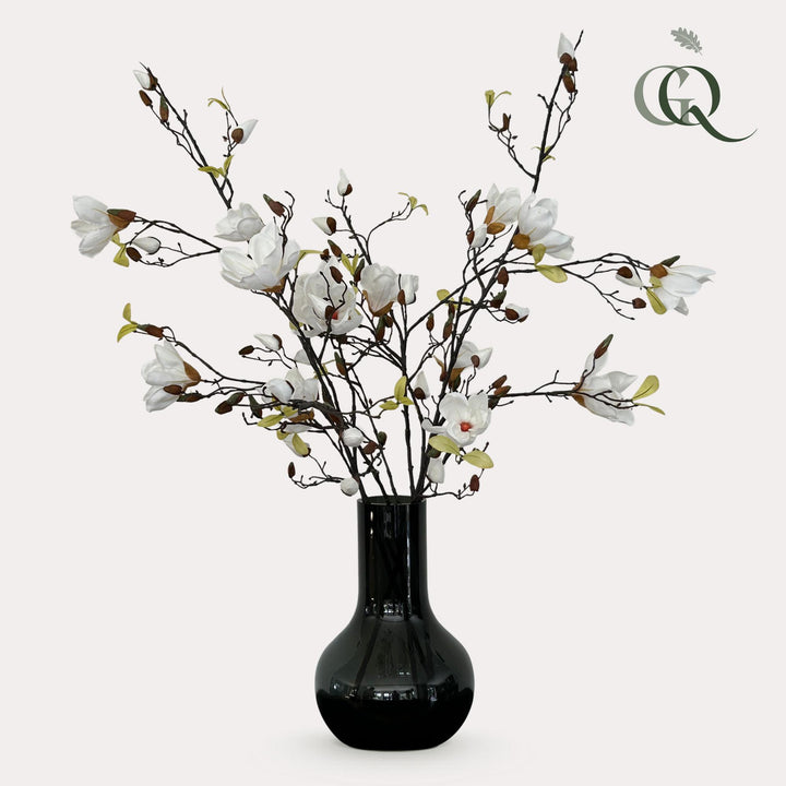 Kunstblumen Solo – Crème – Magnolienzweige – x 4 – 105cm