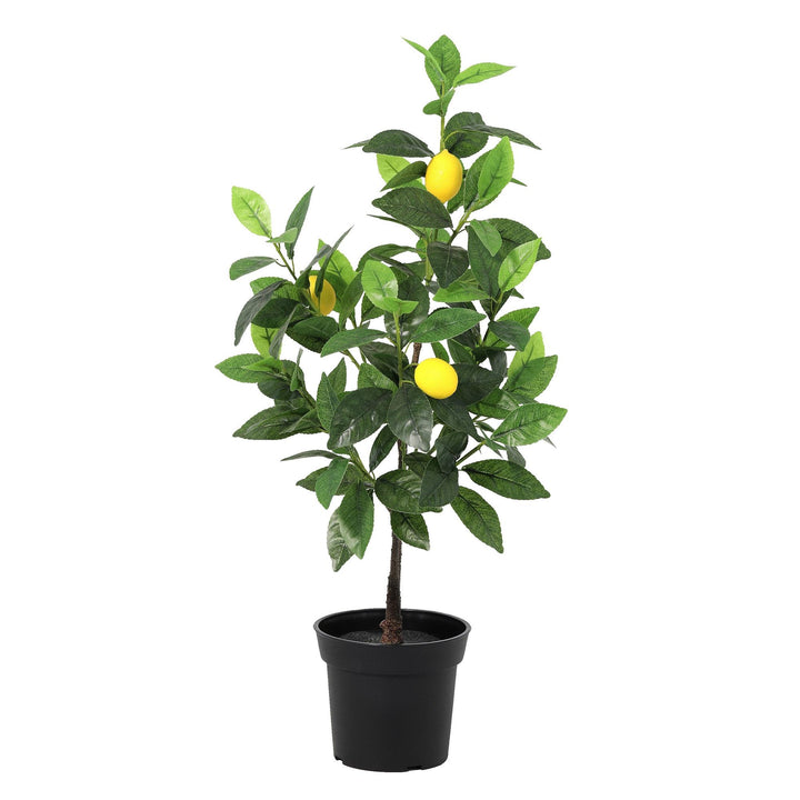 Citronnier - 65 cm - Plante artificielle - Fausse plante d'intérieur