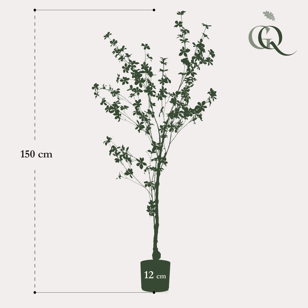 Plante artificielle - Tropaeolum Speciosum - Capucine - 150 cm