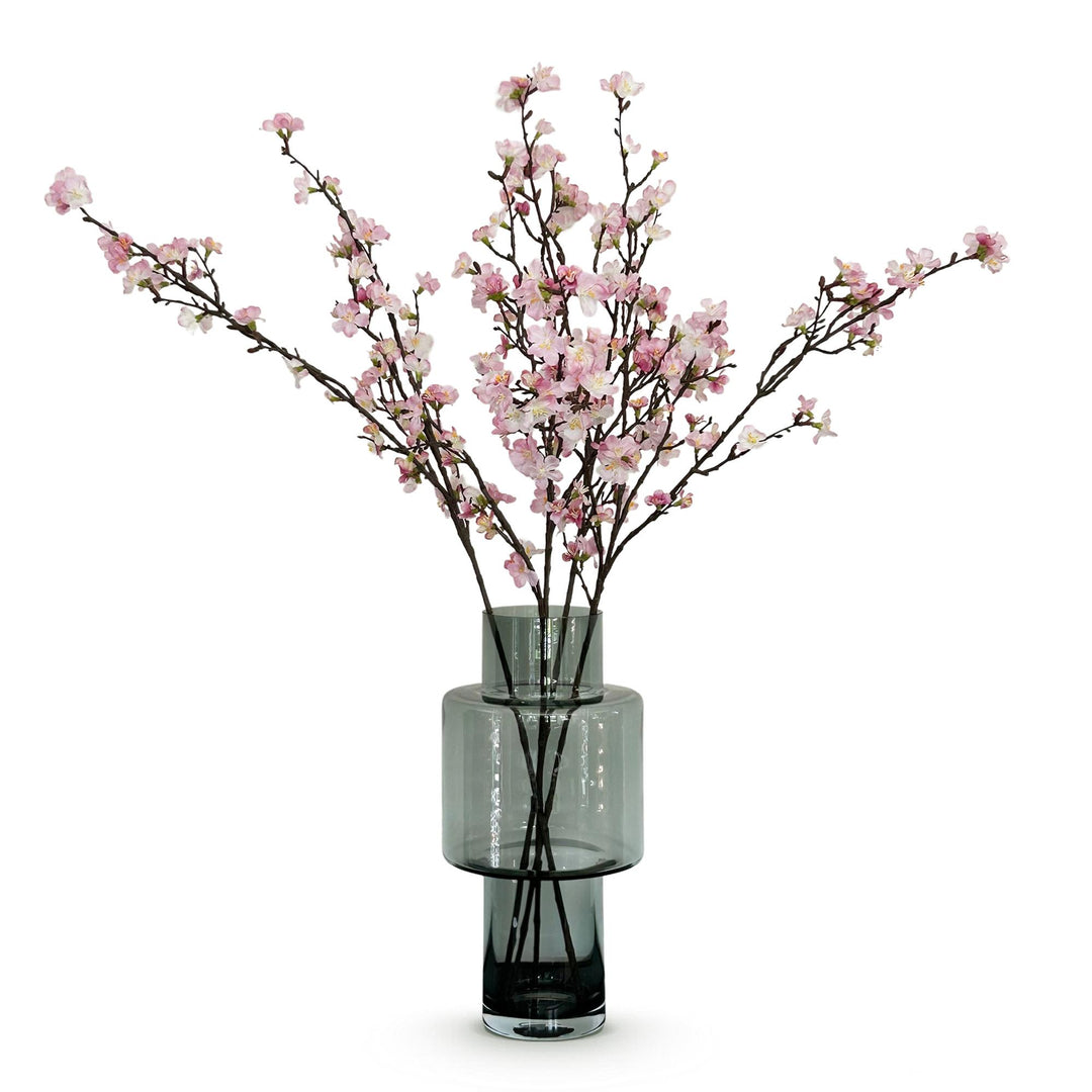 Fleurs artificielles Solo - Rose - Fleur de cerisier japonais - x 4 - 95 cm