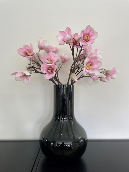 Kunstbloemen - Magnolia bloem Roze x8
