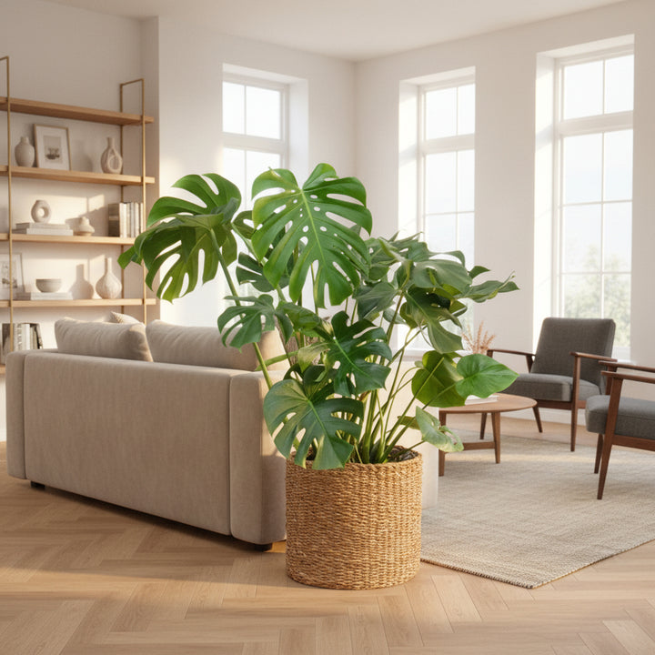Monstera Deliciosa - Ø21 - 80cm - Gatenplant - Kamerplant